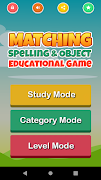 kids Spelling Matching capture d'écran 1