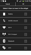 Settings Widget Toggle Cartaz