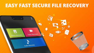 Poster Deleted File Recovery App Photo Video Audio Files