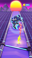 Neon Blaster Run imagem de tela 3