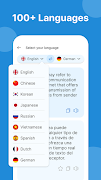 برنامه‌نما Language Translator Camera: AI عکس از صفحه
