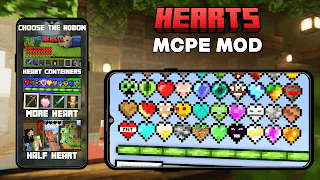 6 Schermata Mod Heart Containers Minecraft