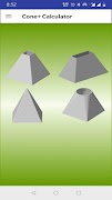 Cone + Calculator पोस्टर