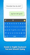 Danish Language Keyboard syot layar 6