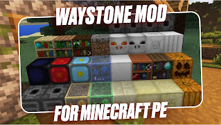Waystone Mod para Minecraft PE imagem de tela 3
