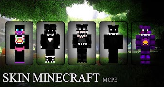 پوستر Shadow Skin Minecraft