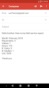 6 Schermata Service Report