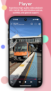 aPlayer - Video Play, Web Cast اسکرین شاٹ 5