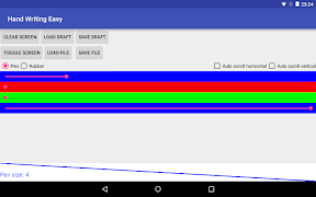 Handwriting easy syot layar 1