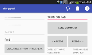 4 Schermata ThingSpeak (IoT)
