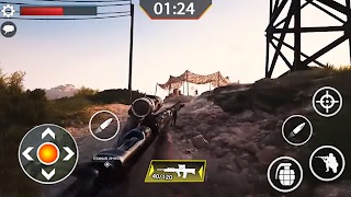 Offline Commando: Gun Games 포스터