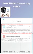 A9 Wifi Mini Camera App Guide اسکرین شاٹ 2
