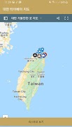پوستر 대만 타이베이 지도