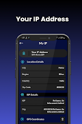 برنامه‌نما Mobile Location & IP Tracker عکس از صفحه