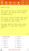 NOTEPAD captura de pantalla 7