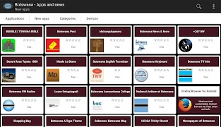 برنامه‌نما Botswana apps عکس از صفحه