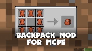 Backpack Mod for Minecraft PE 截圖 3