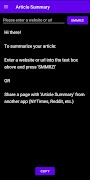 Article Summarizer Screenshot 7
