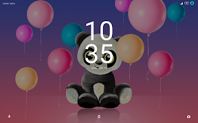 Valentine's Panda Theme स्क्रीनशॉट 7