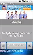 برنامه‌نما Math FlashCards عکس از صفحه