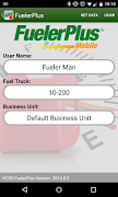 HCSS FuelerPlus Mobile imagem de tela 1