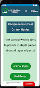 Pest Control Weekly - Guide poster