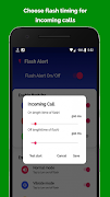 برنامه‌نما Flash Alert on Call - Flashlig عکس از صفحه