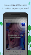 برنامهنما Whisper عکس از صفحه