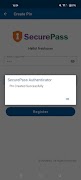 SecurePass Authenticator اسکرین شاٹ 6
