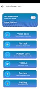 Voice Screen Lock ảnh chụp màn hình 3