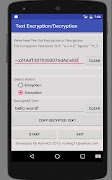 Text Encryption/Decryption imagem de tela 2