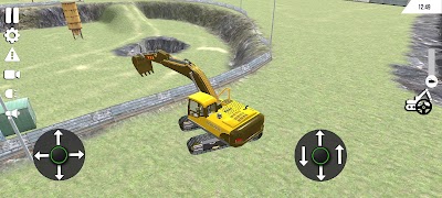 Excavator Construction Sim постер