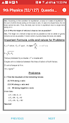 9th Physics Notes, MCQs, Short ภาพหน้าจอ 7