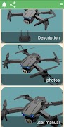 پوستر E99 K3 Pro Drone App Guide