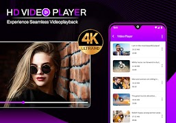 برنامه‌نما HD Video Player عکس از صفحه