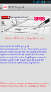 برنامه‌نما SPSS Support عکس از صفحه
