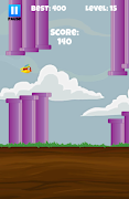 1 Schermata Jumpy Bird - Jump Through Pipe