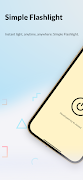 Simple Flashlight الملصق