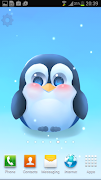 Chubby Pengu Live Wallpaper screenshot 1