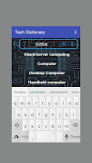 Tech Glossary and Dictionary Screenshot 2