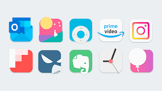 Flat Evo - Icon Pack 截图 3