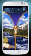 Zipper lock screen syot layar 3