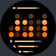 Binary Clock Elegant WatchFace capture d'écran 4