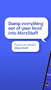 MoreStuff - Task organizer Poster