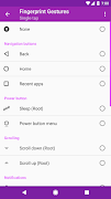Fingerprint Gestures screenshot 1