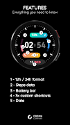 Foreshadow Watch Face syot layar 1