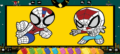 Spider Hero Coloring screenshot 5