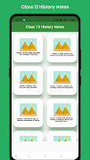 Class 12 History Notes Poster