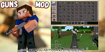 Mod Weapons [MCPE Addon] screenshot 4