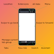پوستر HuBrowser - Extensions & more!